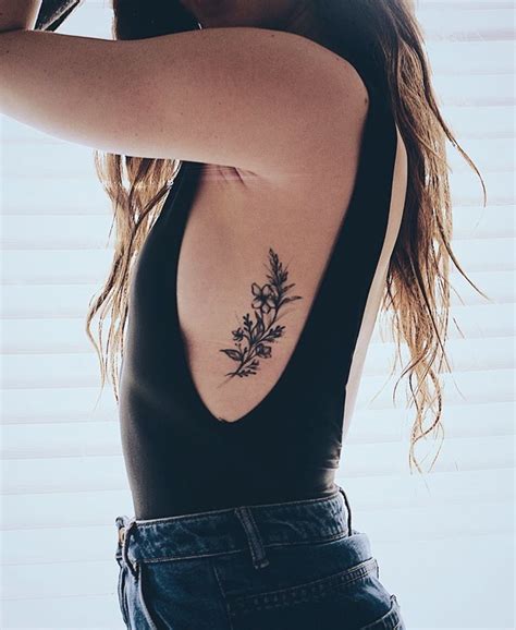 side boob tat|Side Boob Tattoo Ideas